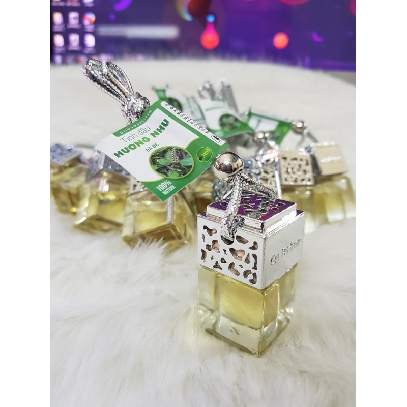 Tinh dầu nguyên chất mùi HƯƠNG NHU treo xe ô tô