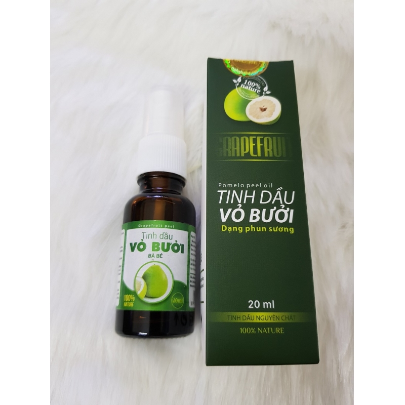 Tinh dầu nguyên chất mùi VỎ BUỎI 20ML treo xe ô tô