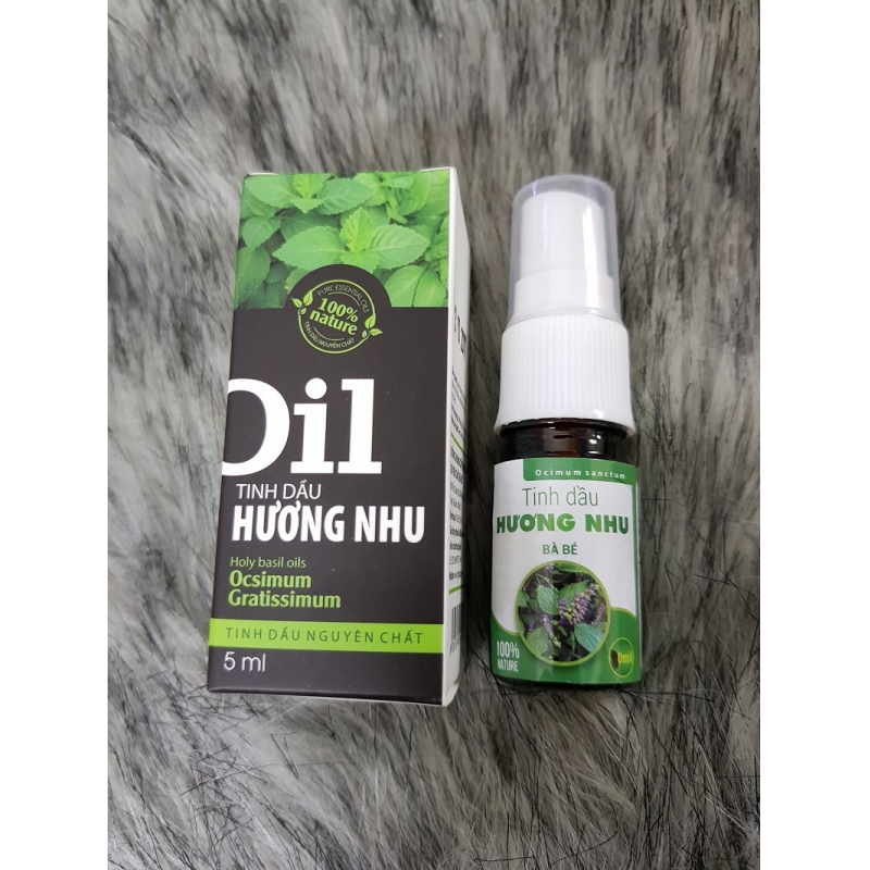 Tinh dầu nguyên chất mùi HƯƠNG NHU 5ML treo xe ô tô