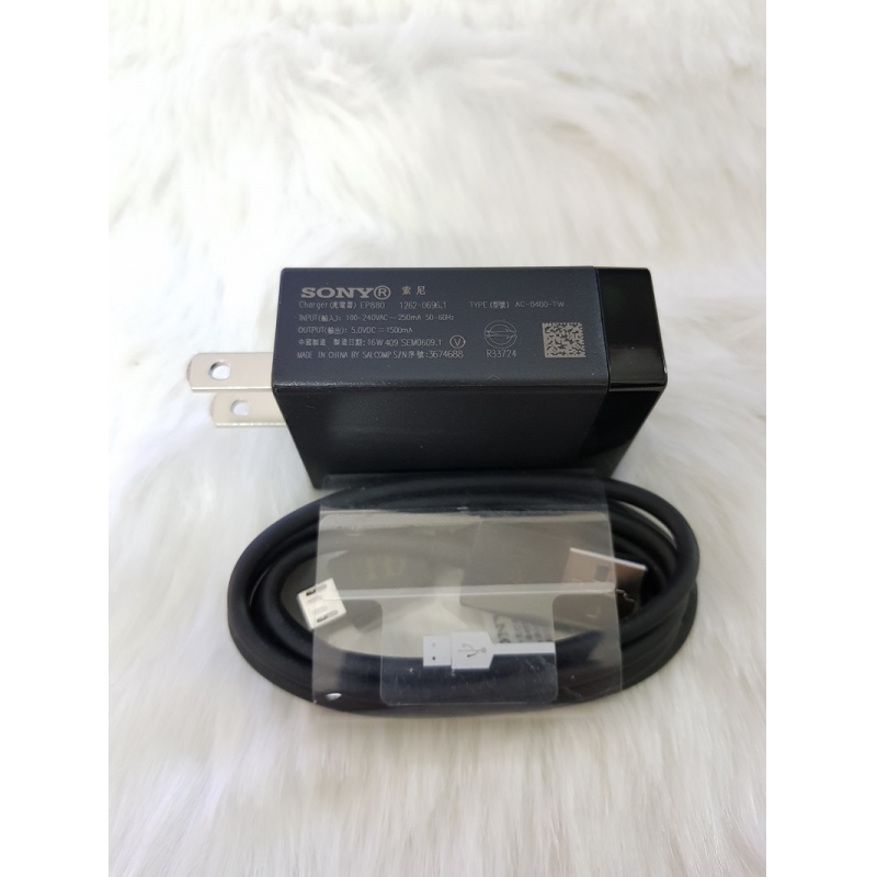 Bộ củ cáp sony chính hãng 1.5A