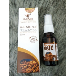 Tinh dầu nguyên chất mùi QUẾ 20ML treo xe ô tô