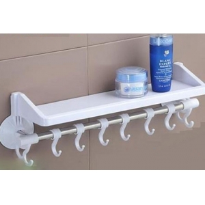 Giá để đồ nhà tắm có móc treo